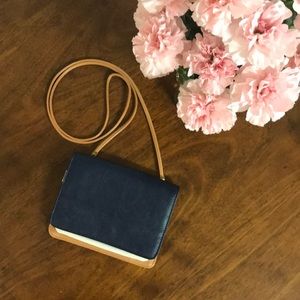 Small Navy Blue Crossbody Bag